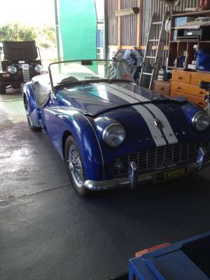 1959 tr3a for sale in Mossman Fnq